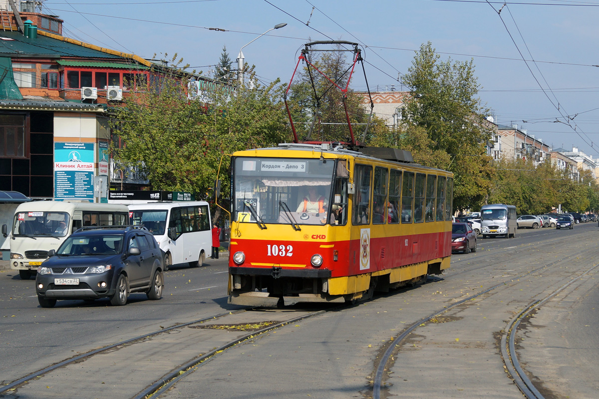 Барнаул, Tatra T6B5SU № 1032