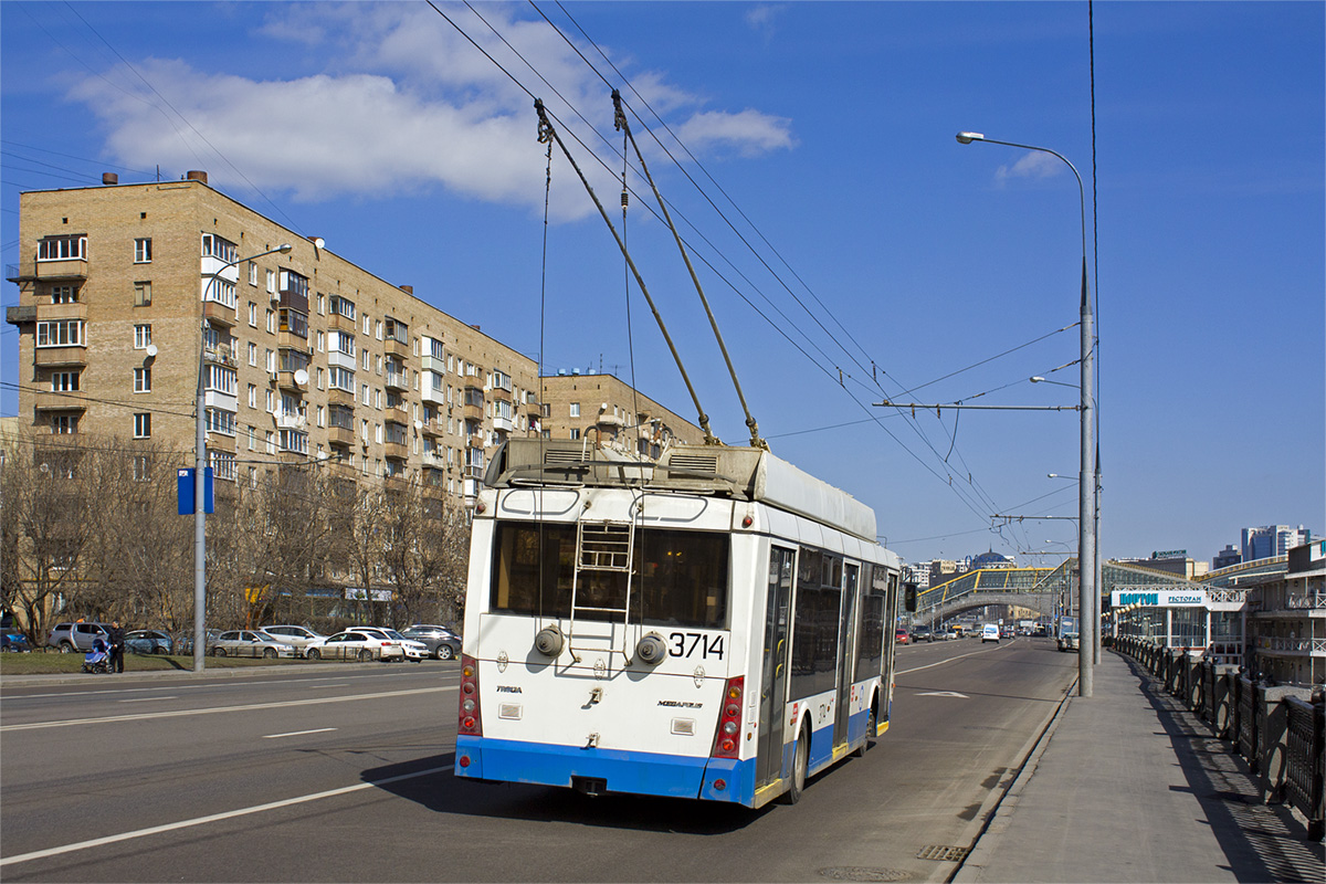 Москва, Тролза-5265.00 «Мегаполис» № 3714