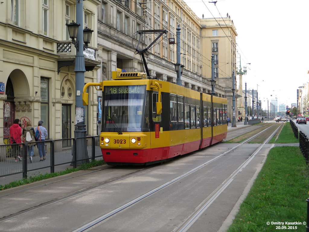 Варшава, Konstal 116Na/1 № 3023