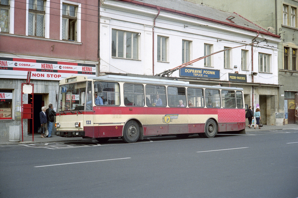 Теплице, Škoda 14Tr07 № 133