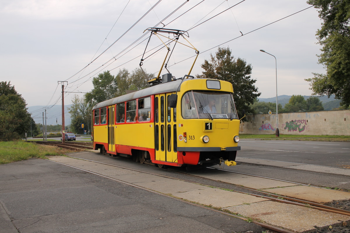 Most - Litvínov, Tatra T3M.3 — 313