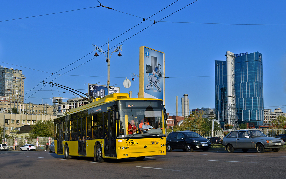 Киев, Богдан Т70110 № 1386