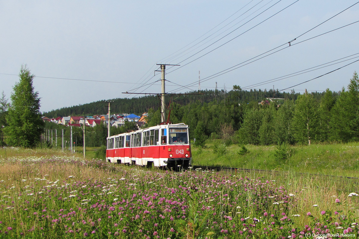 Усть-Илимск, 71-605 (КТМ-5М3) № 043