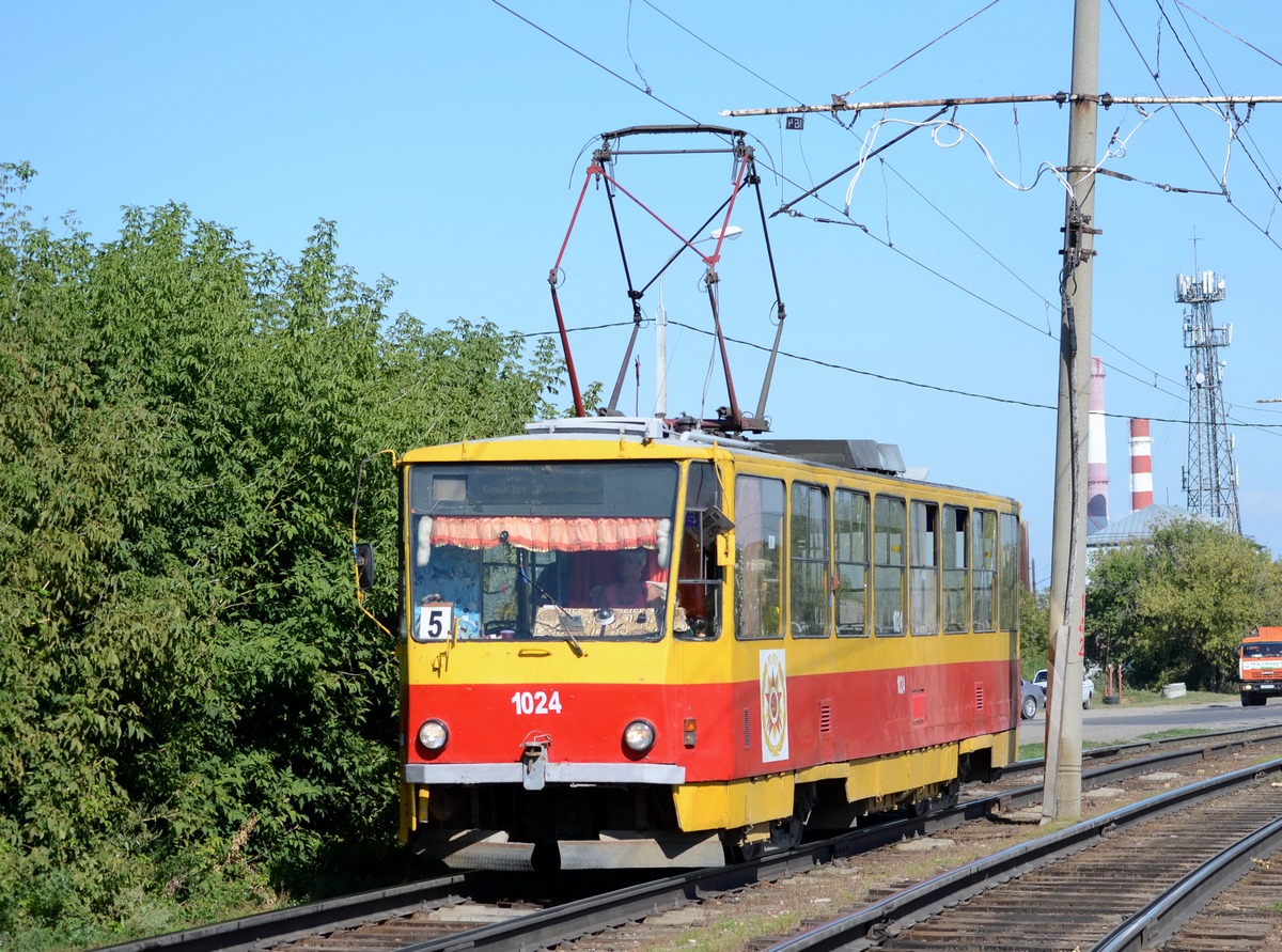 Барнаул, Tatra T6B5SU № 1024
