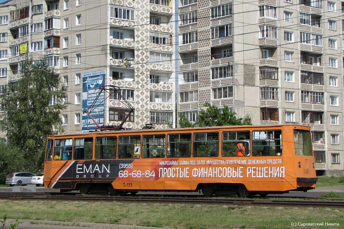 Angarsk, 71-605 (KTM-5M3) nr. 111 Angarsk, 71-605 (KTM-5M3) nr. 111