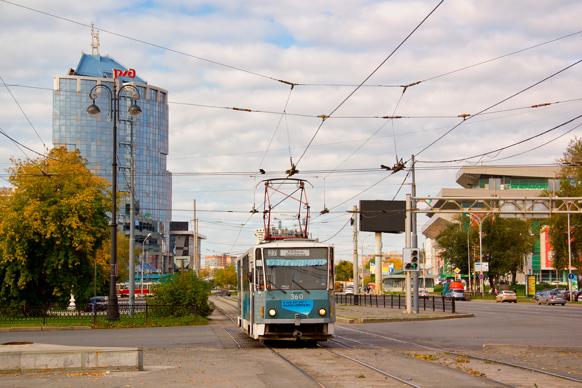 Yekaterinburg, Tatra T6B5SU № 360