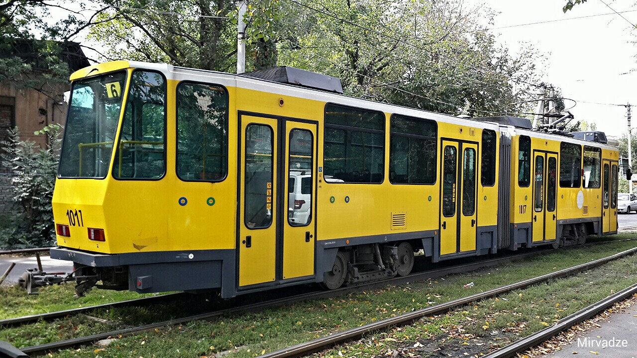 Алматы, Tatra KT4DtM № 1017