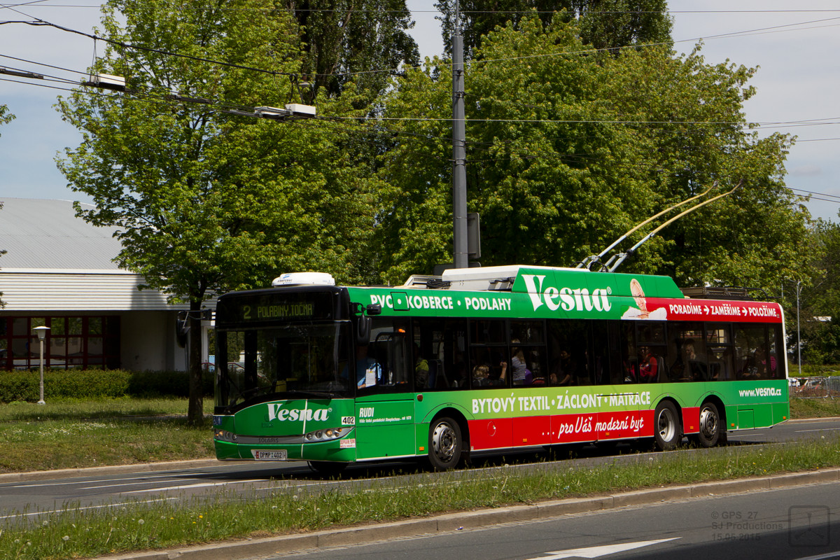 Пардубице, Škoda 28Tr Solaris III № 402