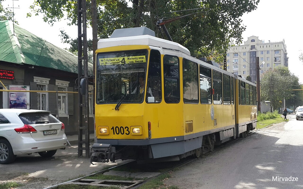 Алматы, Tatra KT4DtM № 1003