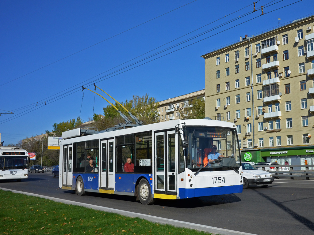 Москва, Тролза-5265.00 «Мегаполис» № 1754