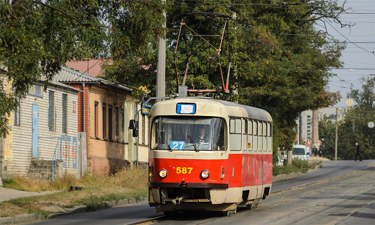 Харьков, Tatra T3SUCS № 587