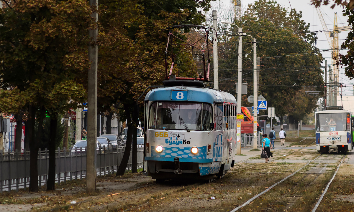 Харьков, Tatra T3 № 656