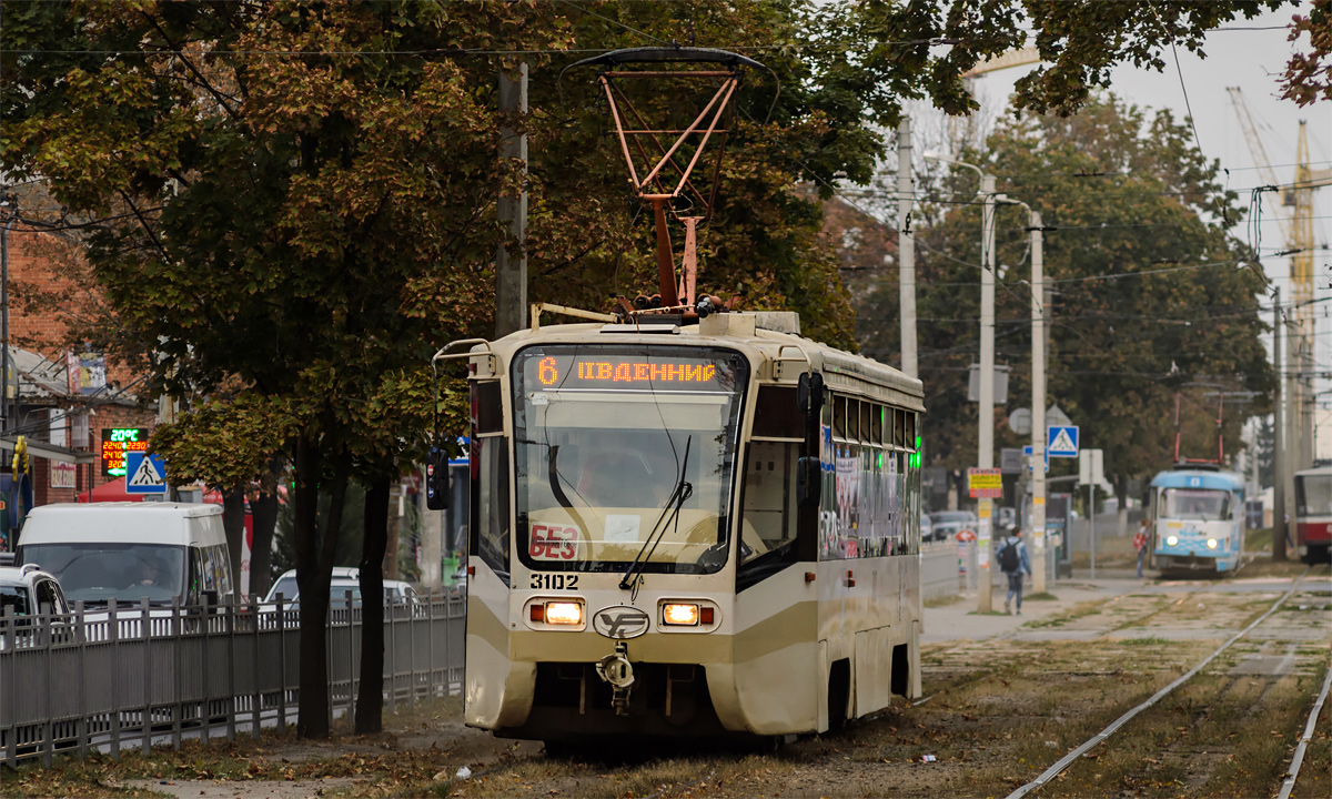 Харьков, 71-619КТ № 3102