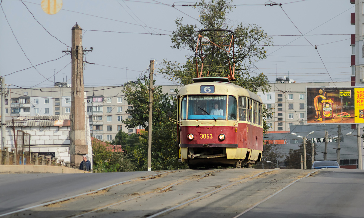 Харьков, Tatra T3SU № 3053