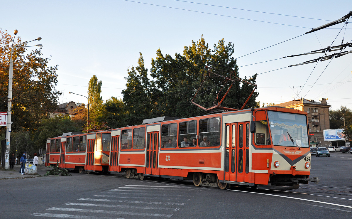 Запорожье, Tatra T6B5SU № 434