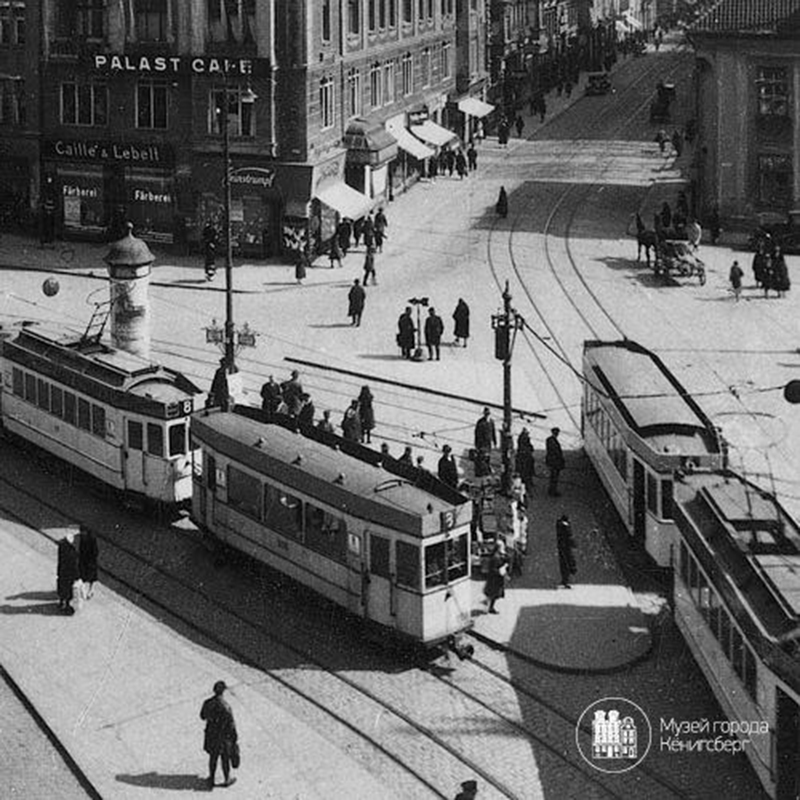 Kaliningrad — Old Photos — Königsberg Tramway