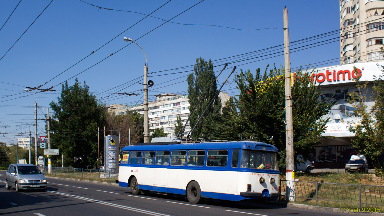 Крымский троллейбус, Škoda 9TrH29 № 7791