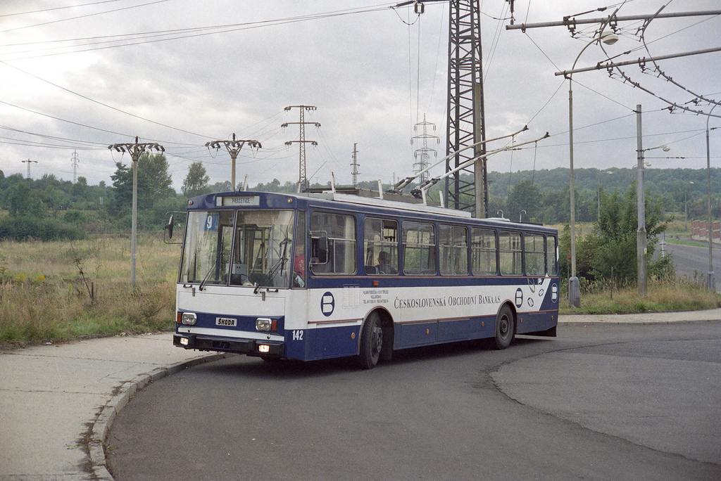Теплице, Škoda 14Tr08/6 № 142