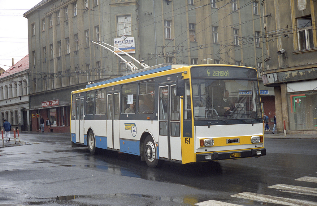 Теплице, Škoda 14Tr17/6M № 154