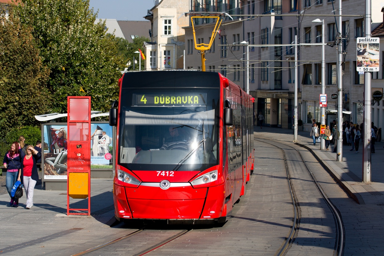 Братислава, Škoda 29T ForCity Plus № 7412