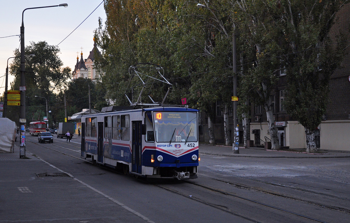 Запорожье, Tatra T6B5SU № 452
