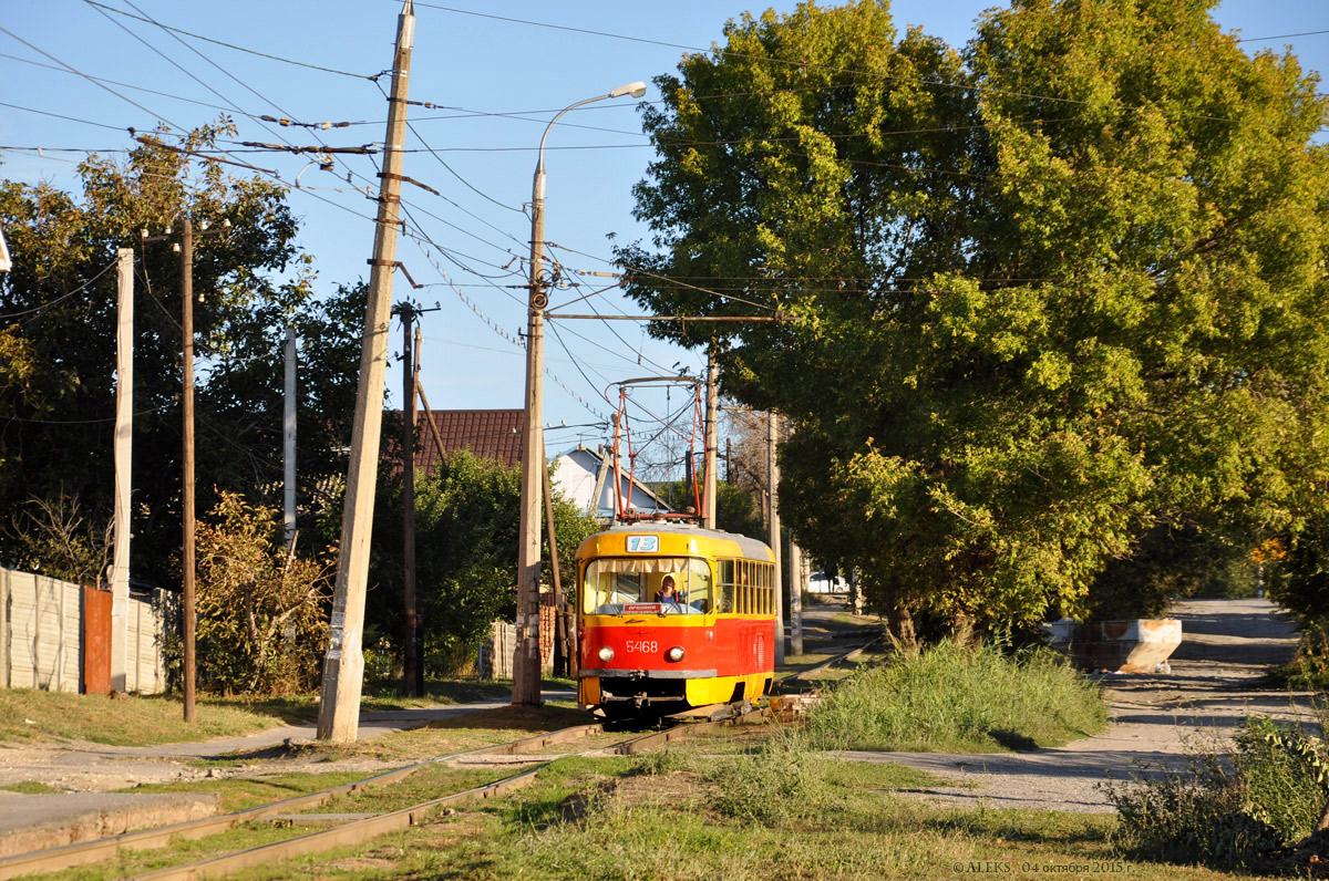 Волгоград, Tatra T3SU (двухдверная) № 5468