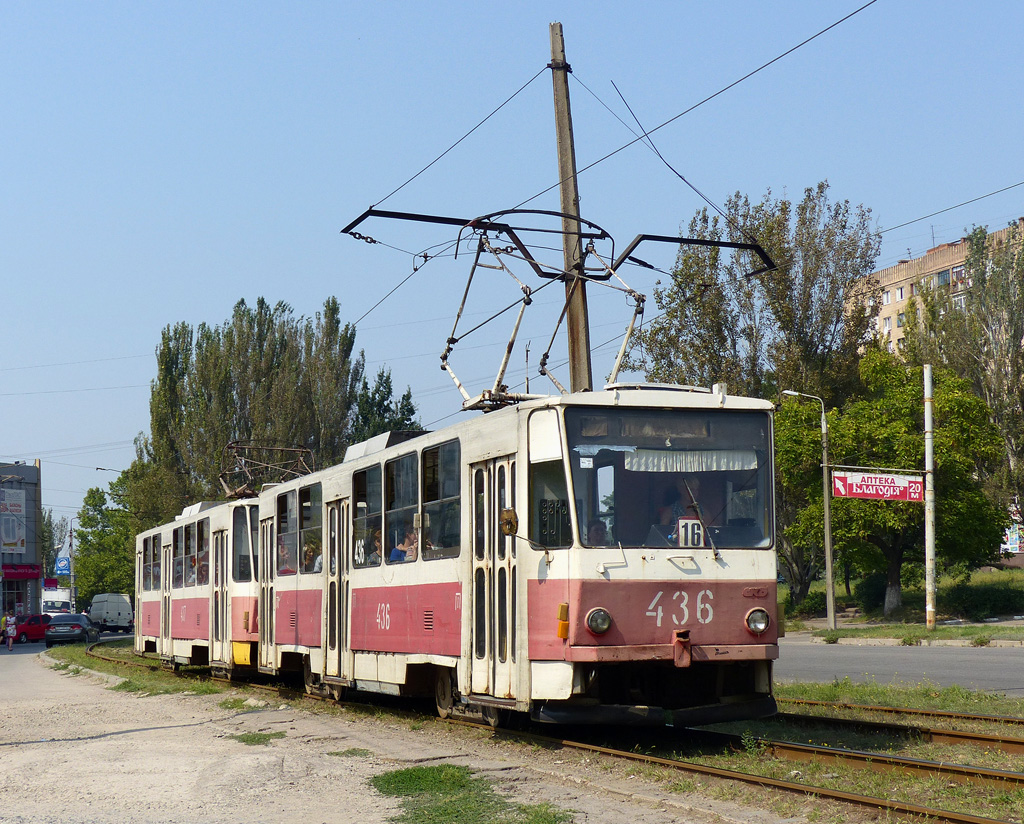 Запорожие, Tatra T6B5SU № 436