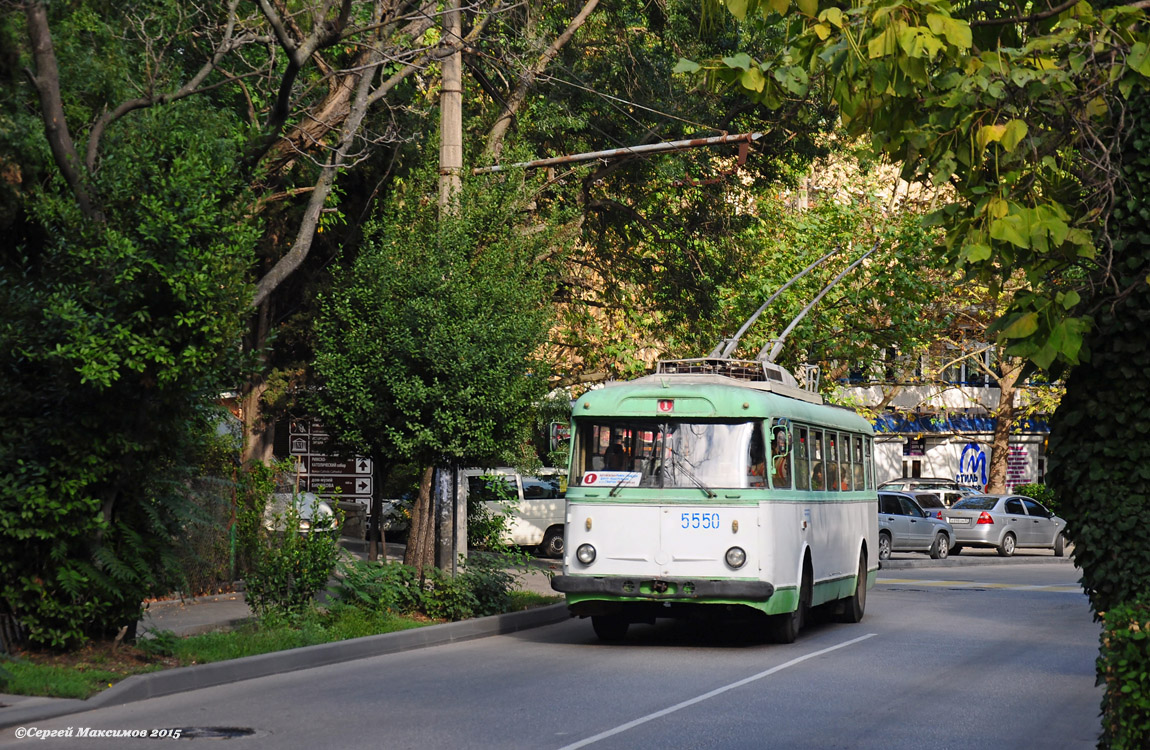 Крымский троллейбус, Škoda 9Tr21 № 5550