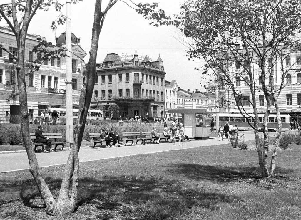 Vladivostok — Historic Photos — Tramway (1946-1970)