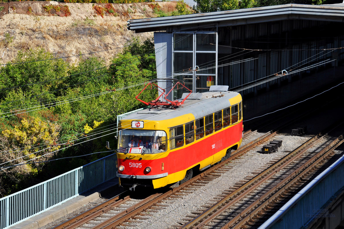 Волгоград, Tatra T3SU № 5805