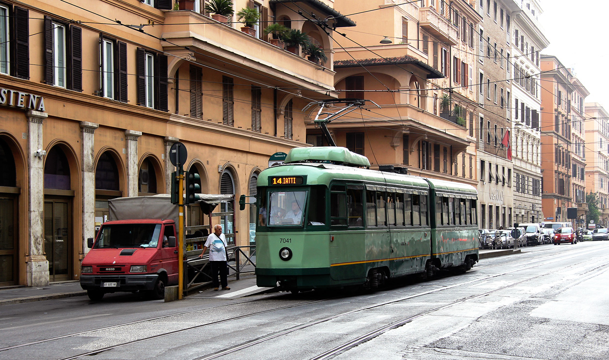 Рим, Treno Articolato Stanga (TAS) № 7041