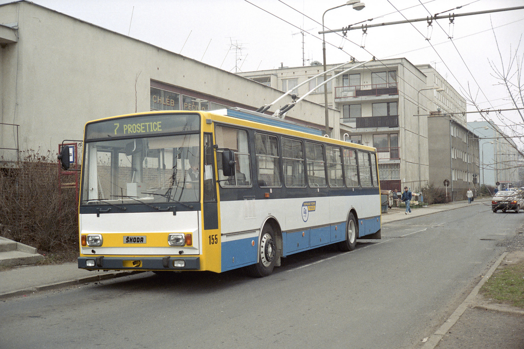 Теплице, Škoda 14Tr17/6M № 155