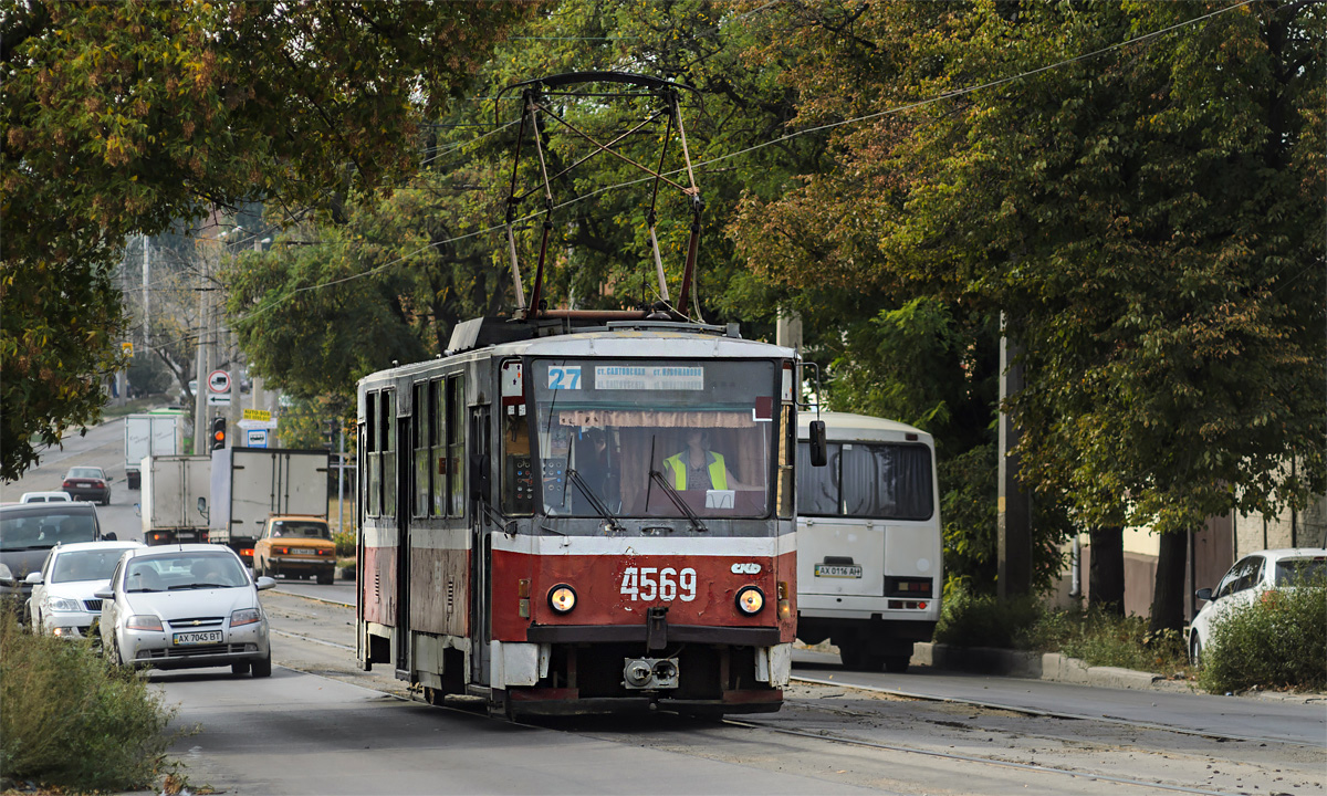 Харков, Tatra T6B5SU № 4569