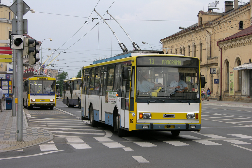 Теплице, Škoda 14Tr17/6M № 156