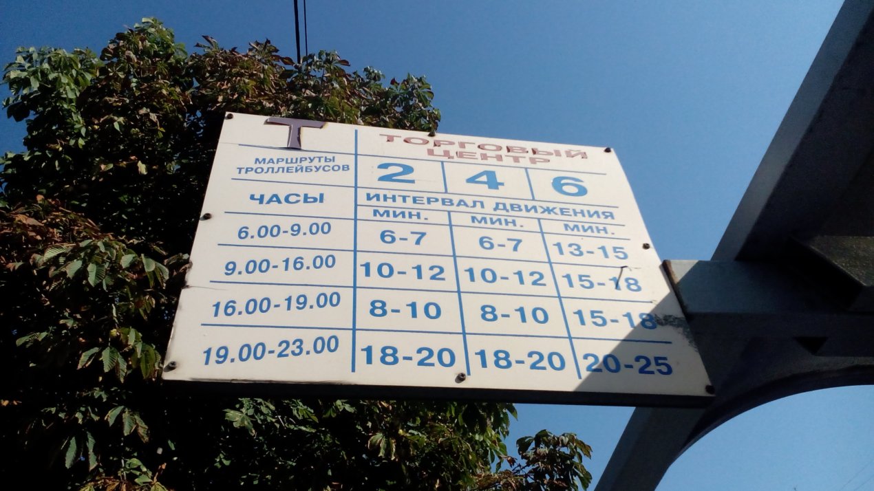 Нальчик — Остановочные таблички