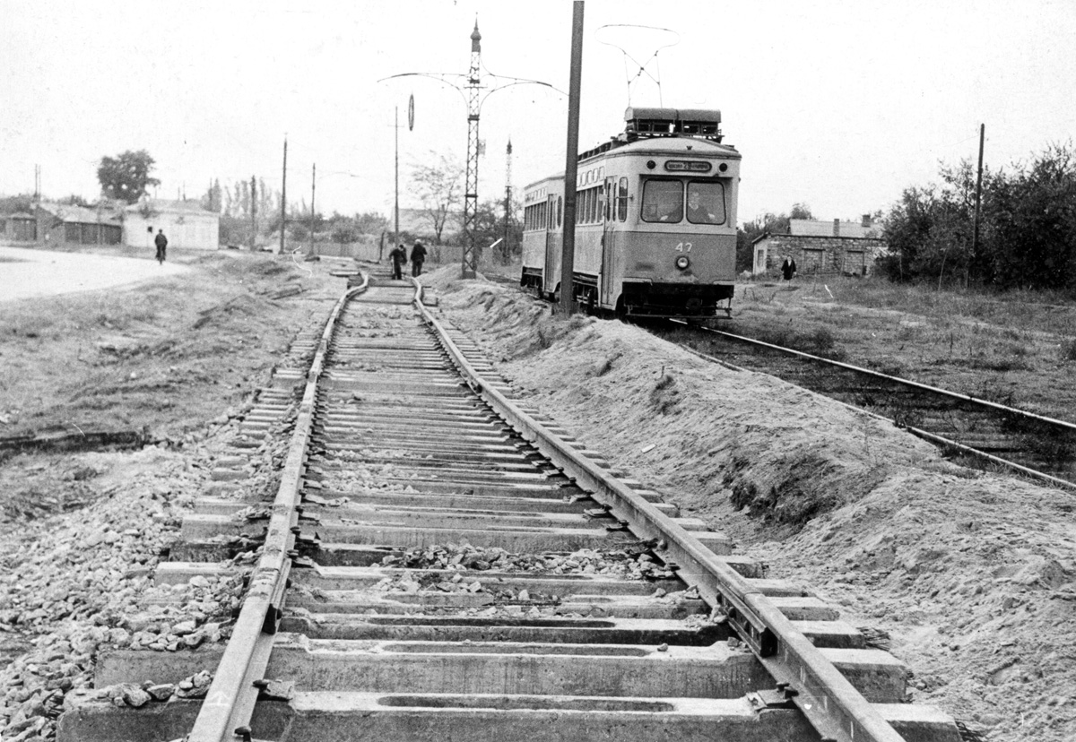 Одесса, Двухосный прицепной Nivelles № 88; Одесса — Реконструкции линий