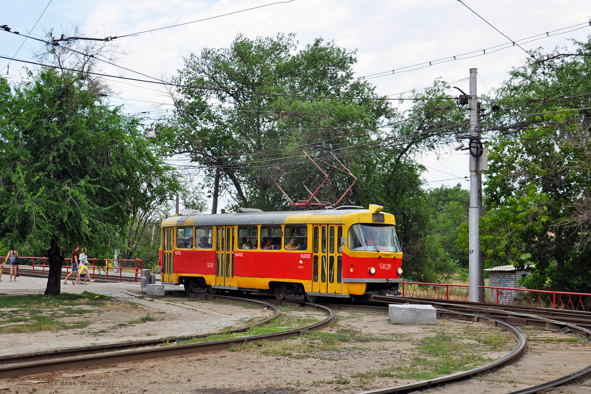 Volgograd, Tatra T3SU č. 5828