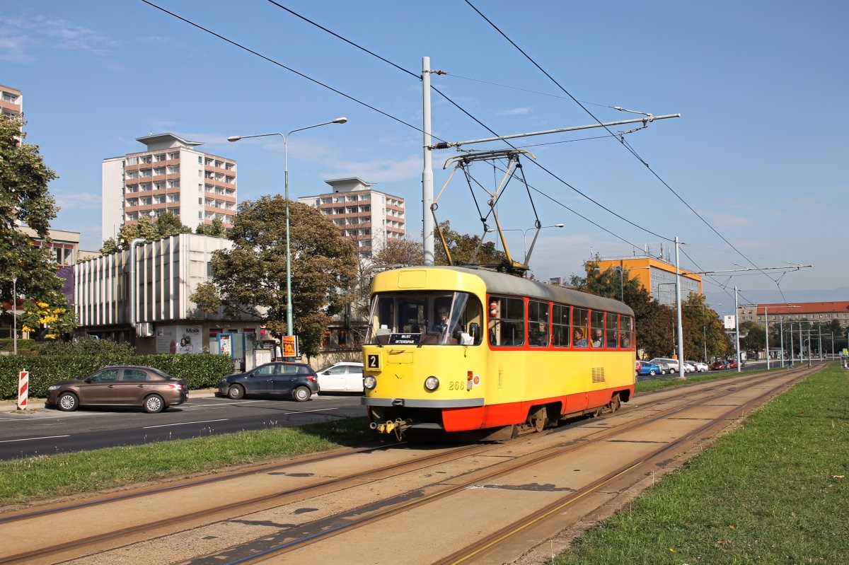 Мост ― Литвинов, Tatra T3SU № 266