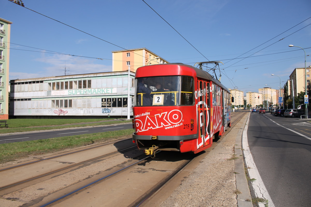 Мост ― Литвинов, Tatra T3M.3 № 275