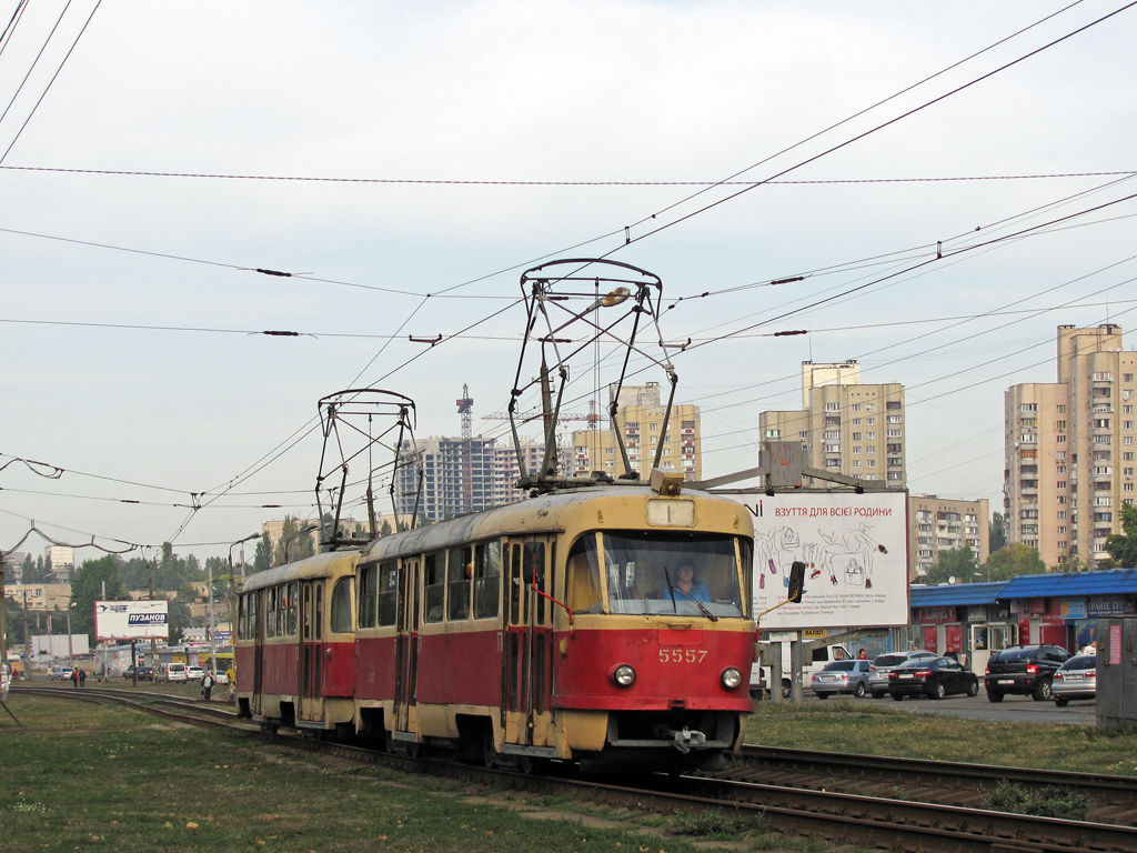 Киев, Tatra T3SU № 5557
