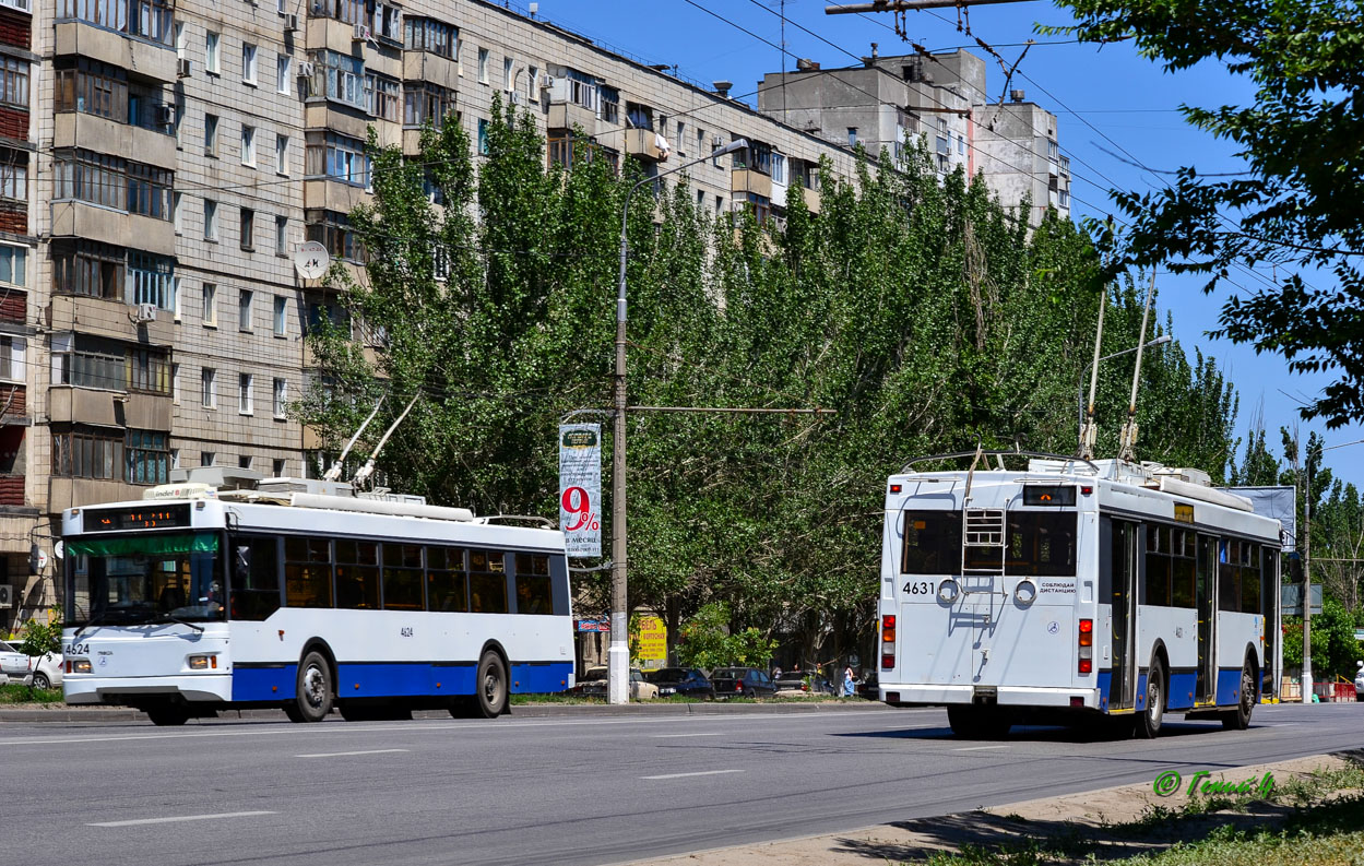 Волгоград, Тролза-5275.03 «Оптима» № 4624; Волгоград, Тролза-5275.03 «Оптима» № 4631