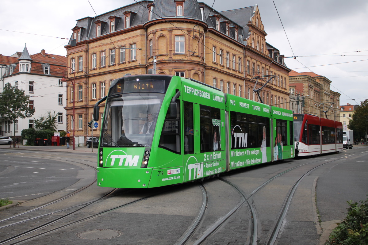 Erfurt, Siemens Combino Classic # 719