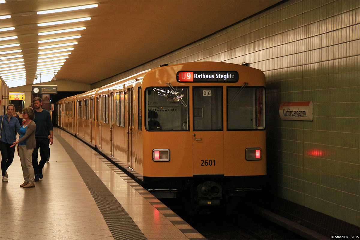 Берлин, BVG F76E № 2601