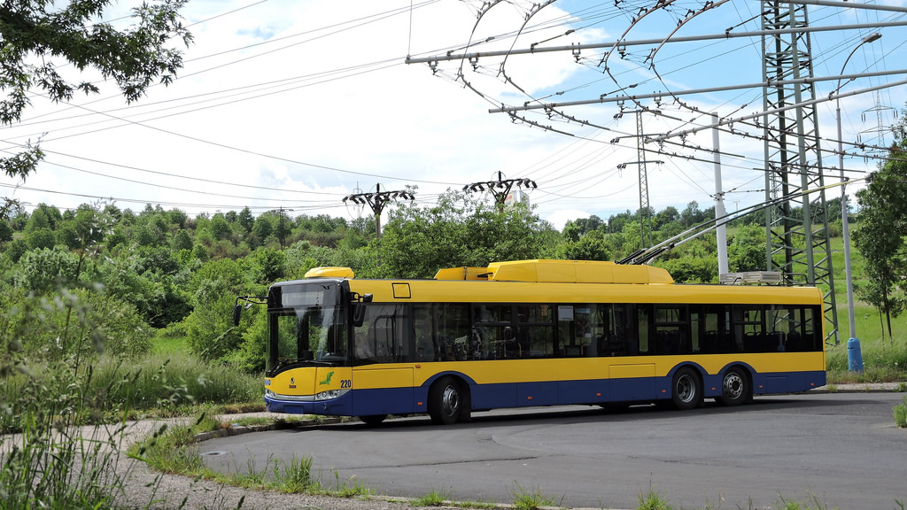 Теплице, Škoda 28Tr Solaris III № 220 Теплице, Škoda 28Tr Solaris III № 220