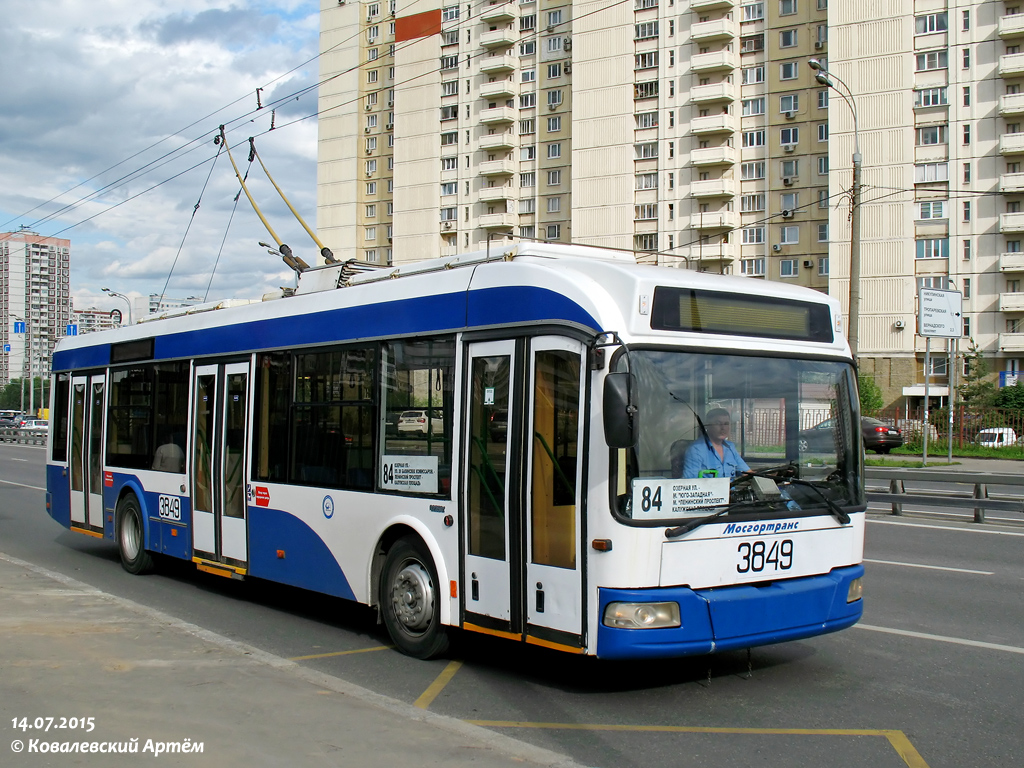 Москва, СВАРЗ-6235.01 (БКМ 32100М) № 3849