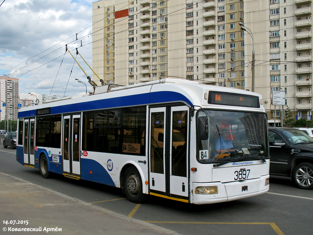 Москва, СВАРЗ-6235.01 (БКМ 32100М) № 3897