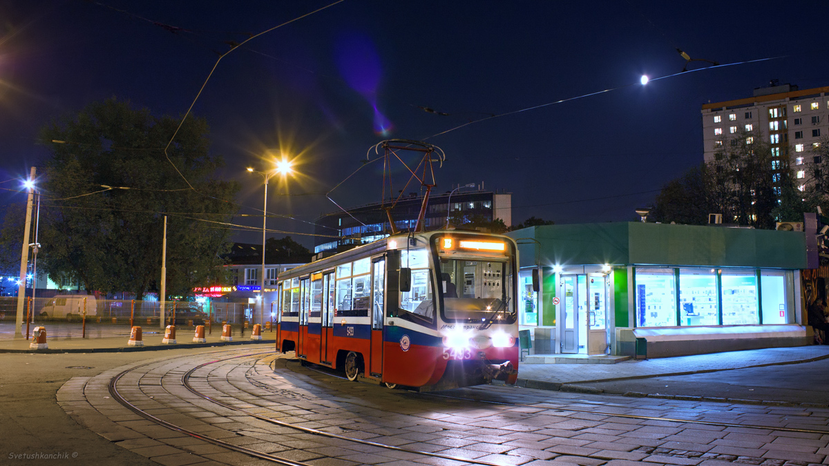 Москва, 71-619КТ № 5493