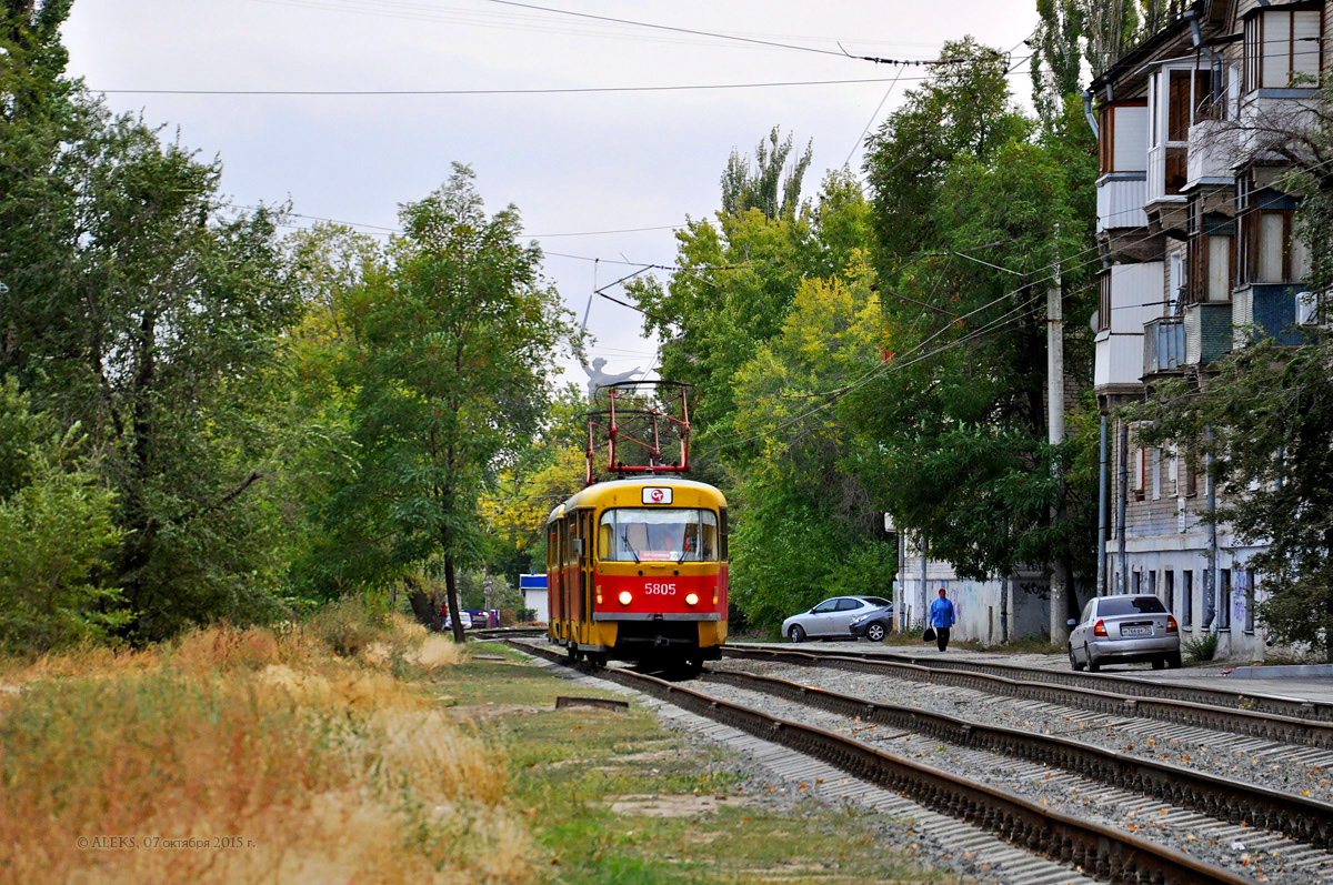Волгоград, Tatra T3SU № 5805