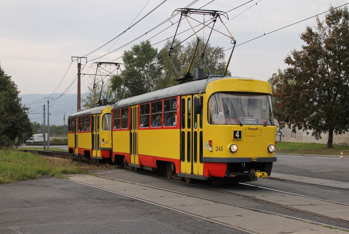 Мост ― Литвинов, Tatra T3M.3 № 243 Мост ― Литвинов, Tatra T3M.3 № 243