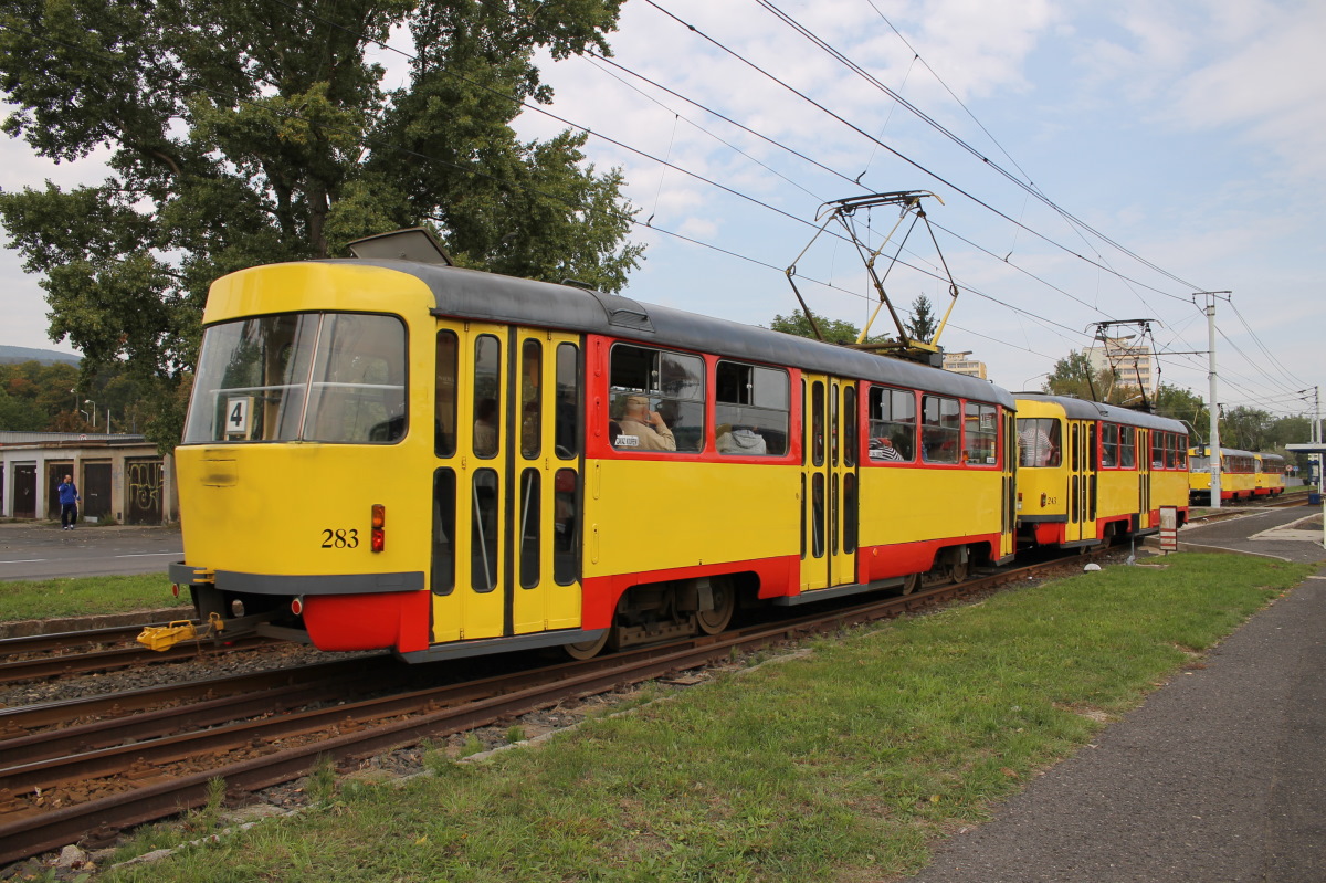 Мост ― Литвинов, Tatra T3M.3 № 283